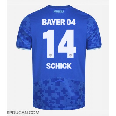 Muški Nogometni Dres Bayer Leverkusen Patrik Schick #14 Rezervni 2025-26 Kratak Rukav Muški Nogometni Dres Bayer Leverkusen Patrik Schick #14 Rezervni 2025-26 Kratak Rukav